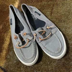 Sperry Women's Gray Boat Shoes